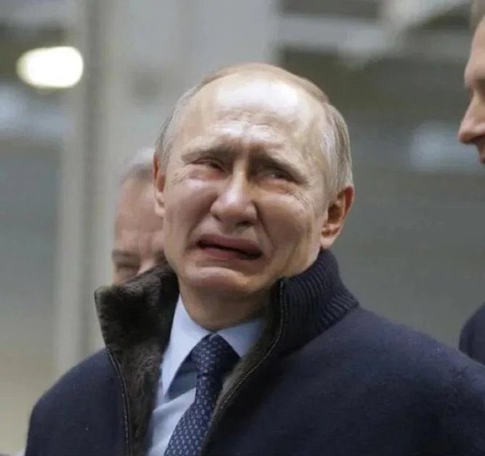 Vlad Putin crying