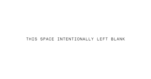 This space intentionally left blank.