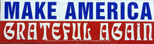 bumper sticker