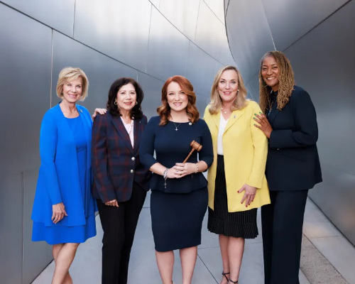 L.A. Supervisors; five women