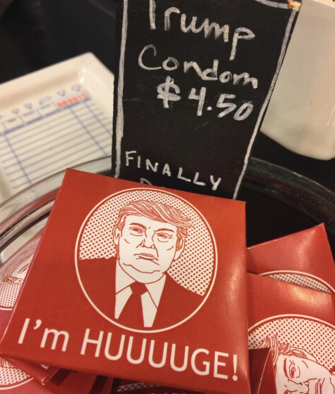 Donald Trump condoms for sale for $4.50