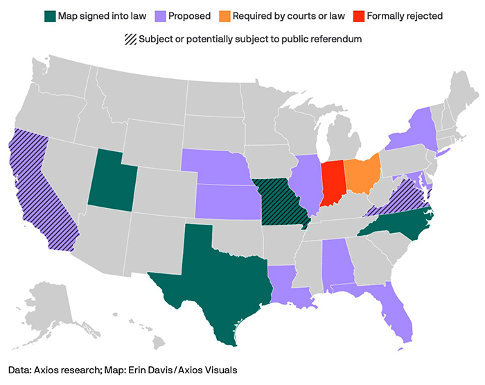 State of the Gerrymander per Dec. 12