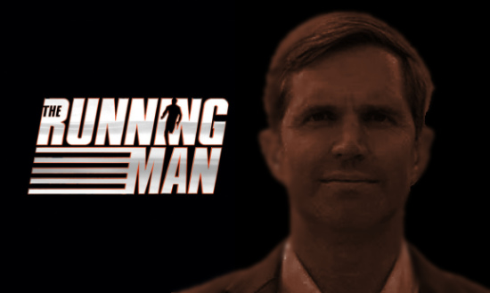 It shows Lincoln and
the year 1860, FDR and the year 1932, JFK and the year 1960 and Beshear and the year 2028