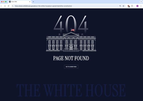 It says 404 error, page not found