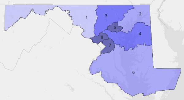 Maryland gerrymander