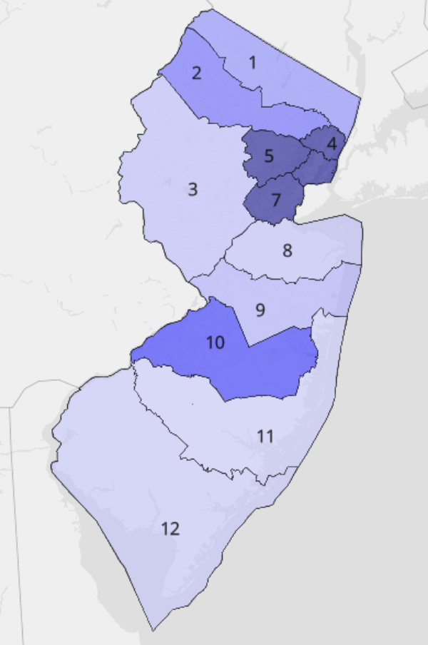 New Jersey gerrymander