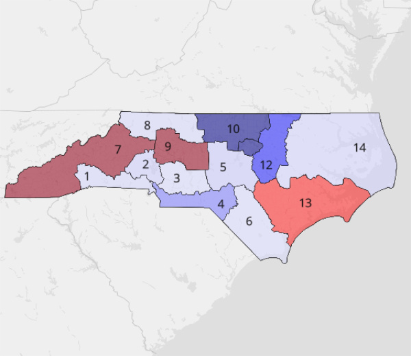 North Carolina gerrymander