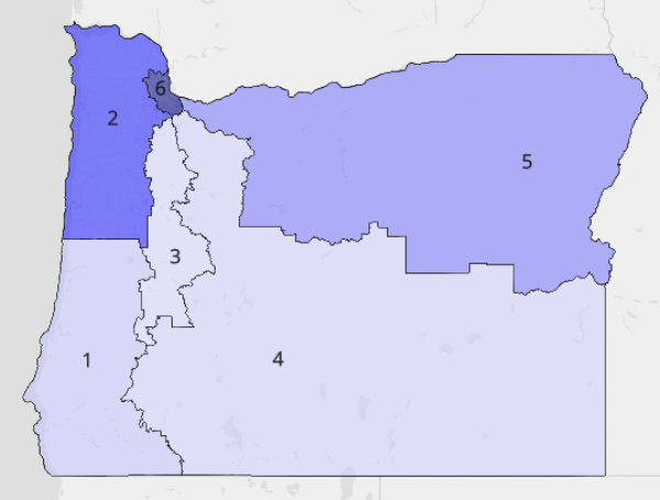 Oregon gerrymander