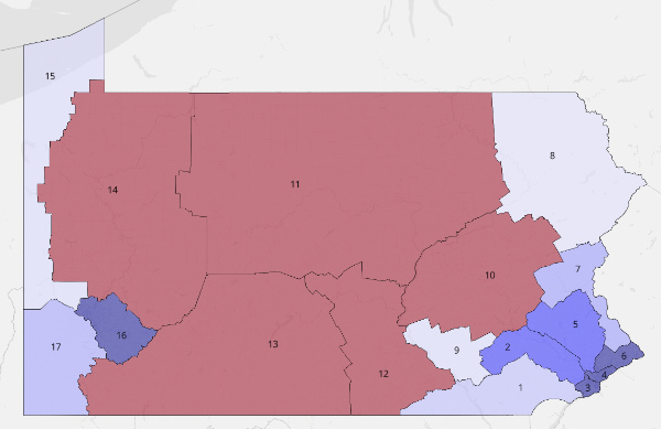 Pennsylvania gerrymander